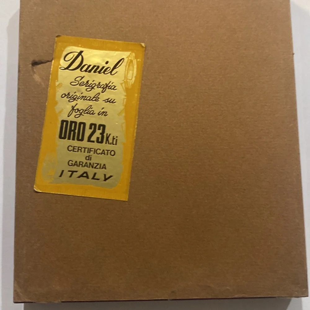 Antique Pinocchio framed art print  Italian artist - Picture 2 of 2